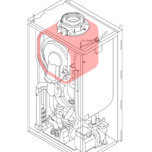 7715878 - BAXI - 800 Range - 836 - Heat Exchanger Kit (36kw)